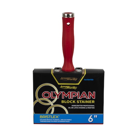 Arroworthy ArroWorthy Olympian 6 in. Flat Stain Brush 1095 6